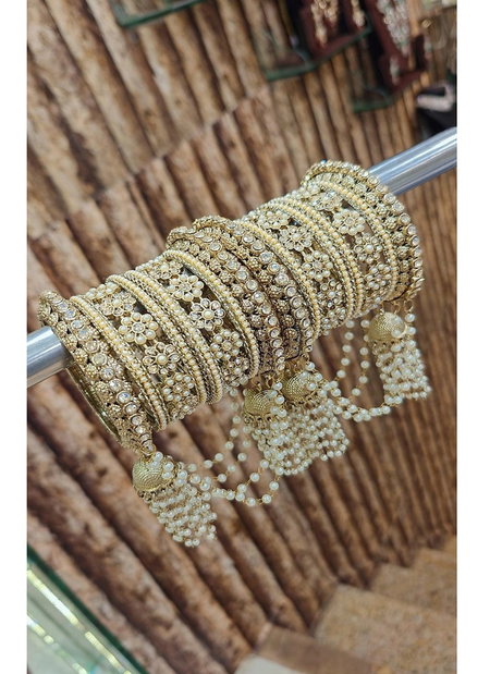 Trendy Copper Jhumar Bangles Set Best Wholesale Shop In Surat